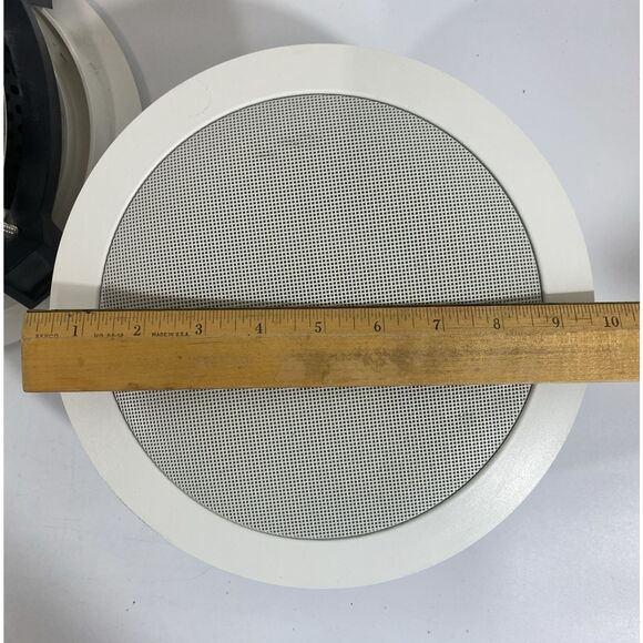 Set 2 Pair Sonance Ceiling Speakers 8 Inch TR4000 M WR Paintable Indoor Outdoor - Picture 7 of 8